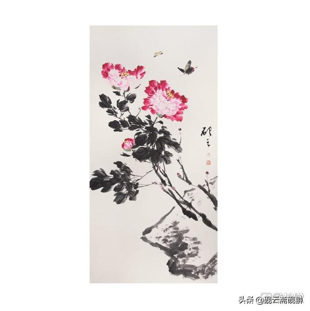 国画牡丹100幅图片(国画牡丹花图片欣赏)