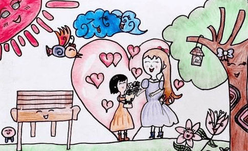 母亲节的画图片（母亲节的画画图）